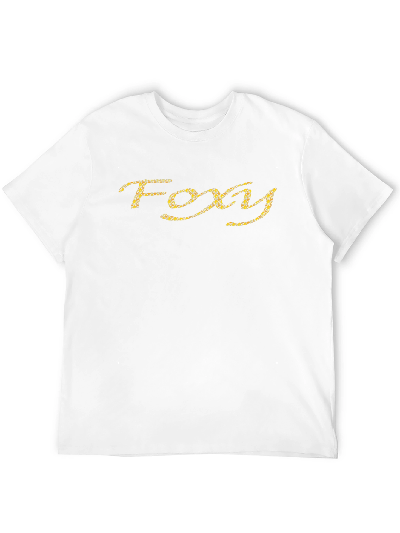 Foxy Graphic Print Black T-Shirt