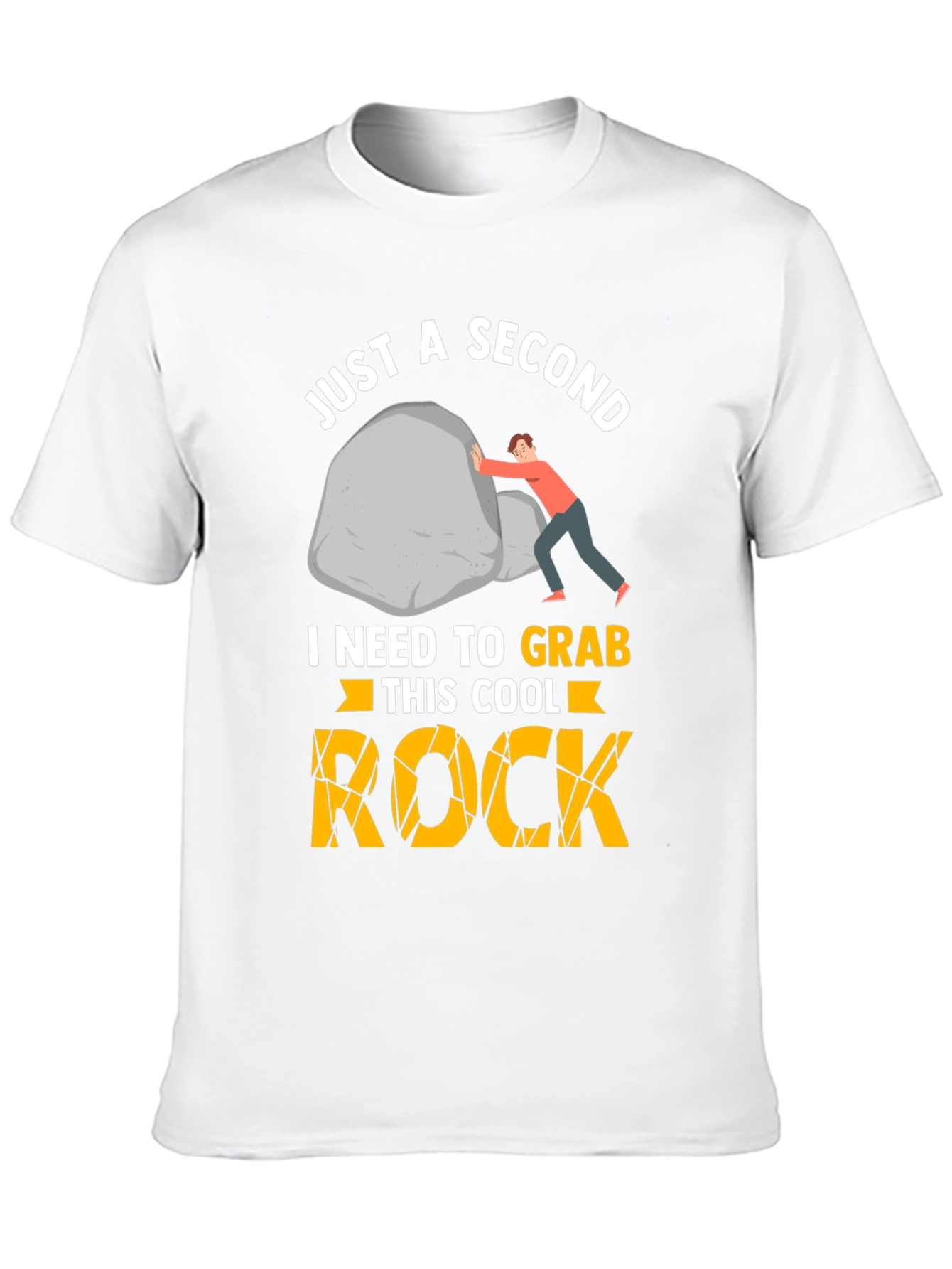 Just A Second Cool Rock Graphic Tee