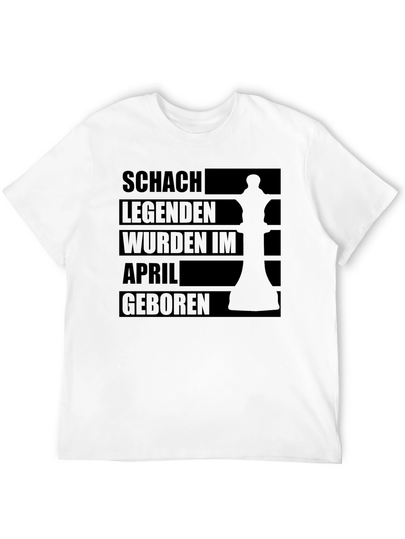 Chess Legends Born in April Graphic Tee