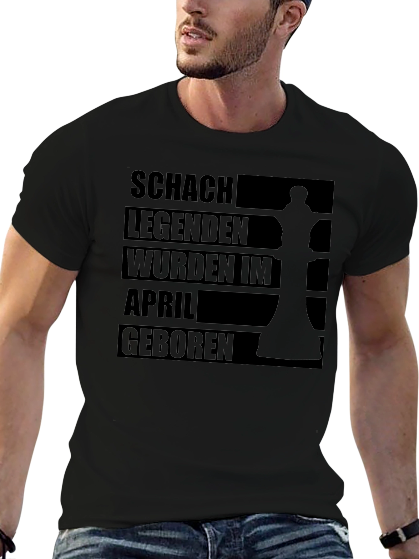Chess Legends Born in April Graphic Tee