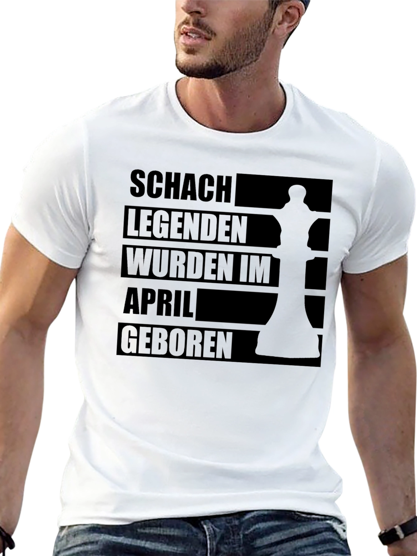 Chess Legends Born in April Graphic Tee