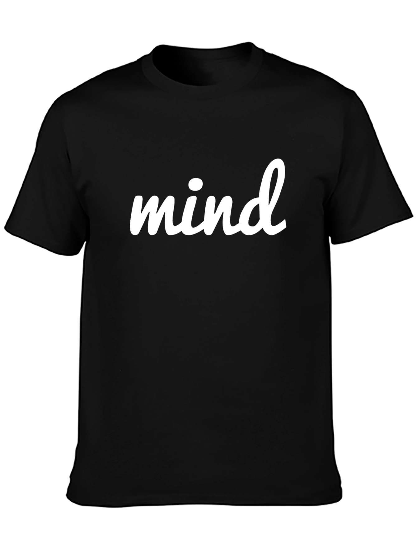 Mind Graphic Black T-Shirt - Casual Wear