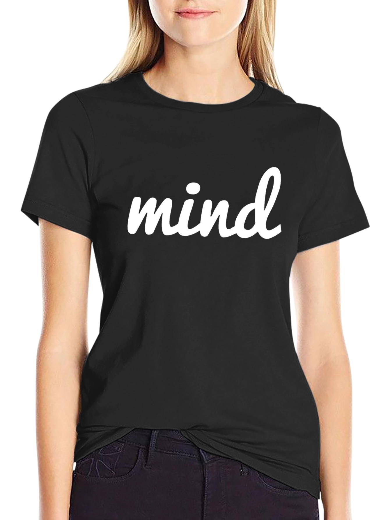 Mind Graphic Black T-Shirt - Casual Wear