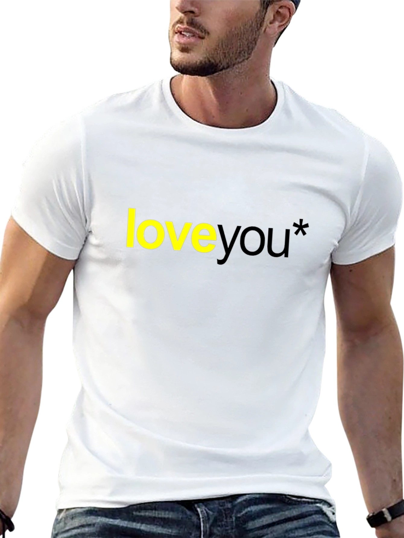 Love You T-Shirt - Soft Cotton Blend Modern Fit