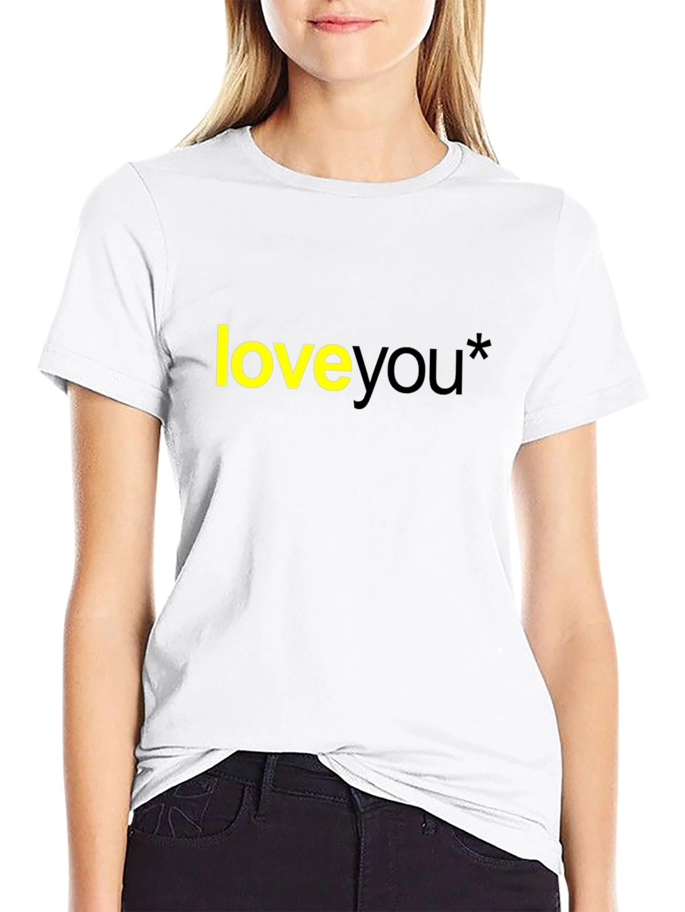 Love You T-Shirt - Soft Cotton Blend Modern Fit