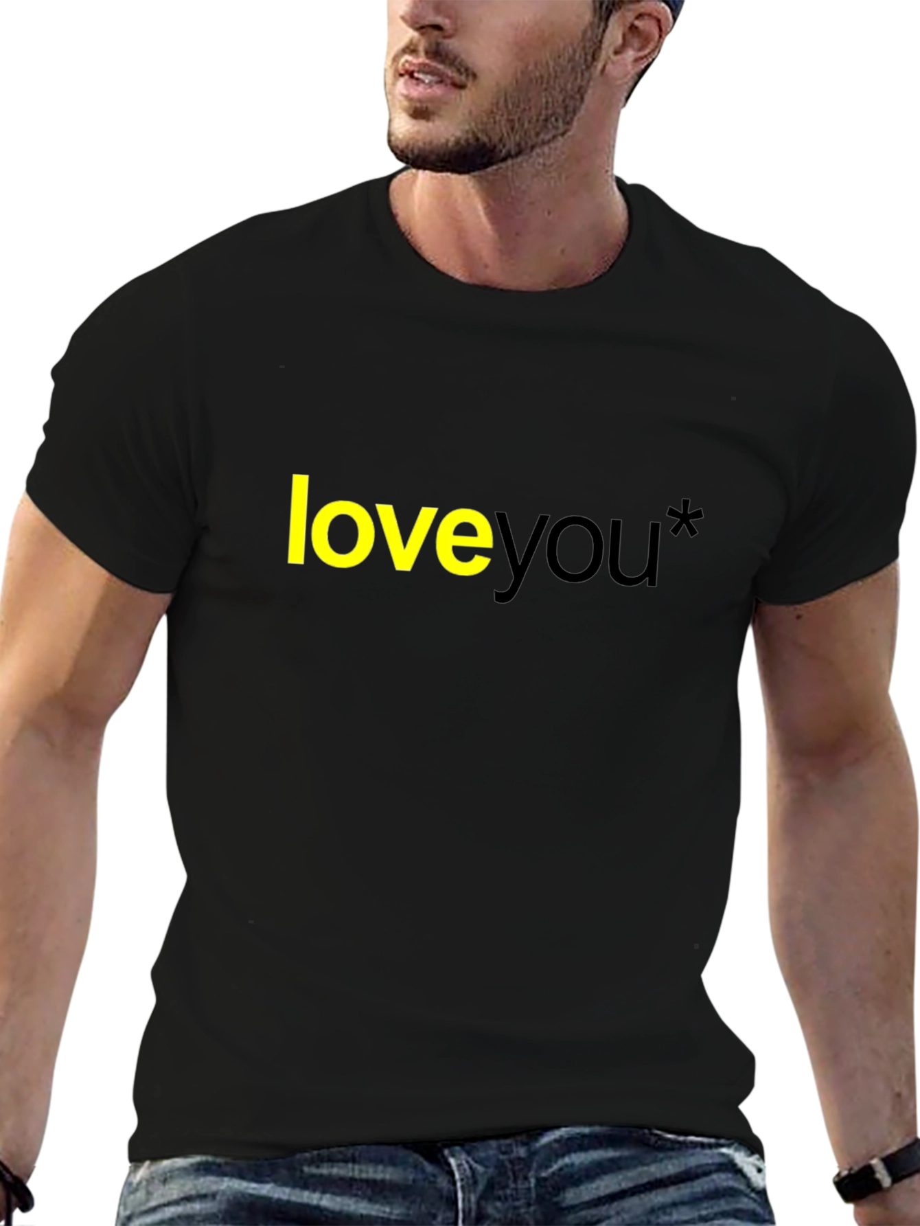 Love You T-Shirt - Soft Cotton Blend Modern Fit
