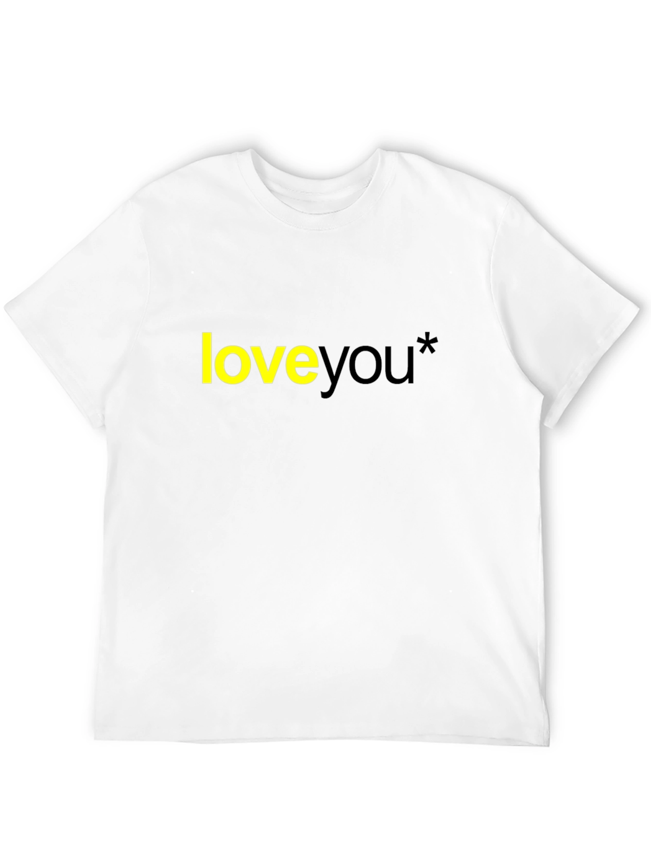 Love You T-Shirt - Soft Cotton Blend Modern Fit