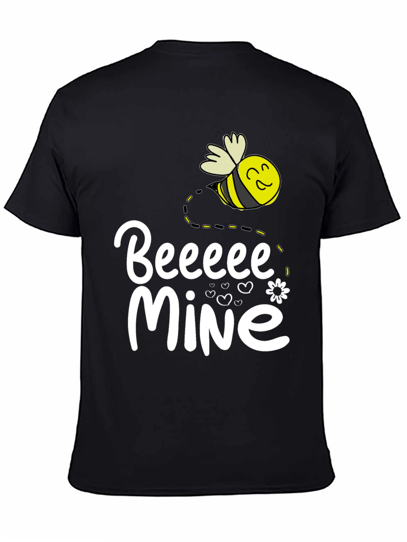 Bee Mine Graphic T-Shirt - Valentines Day Cute Tee