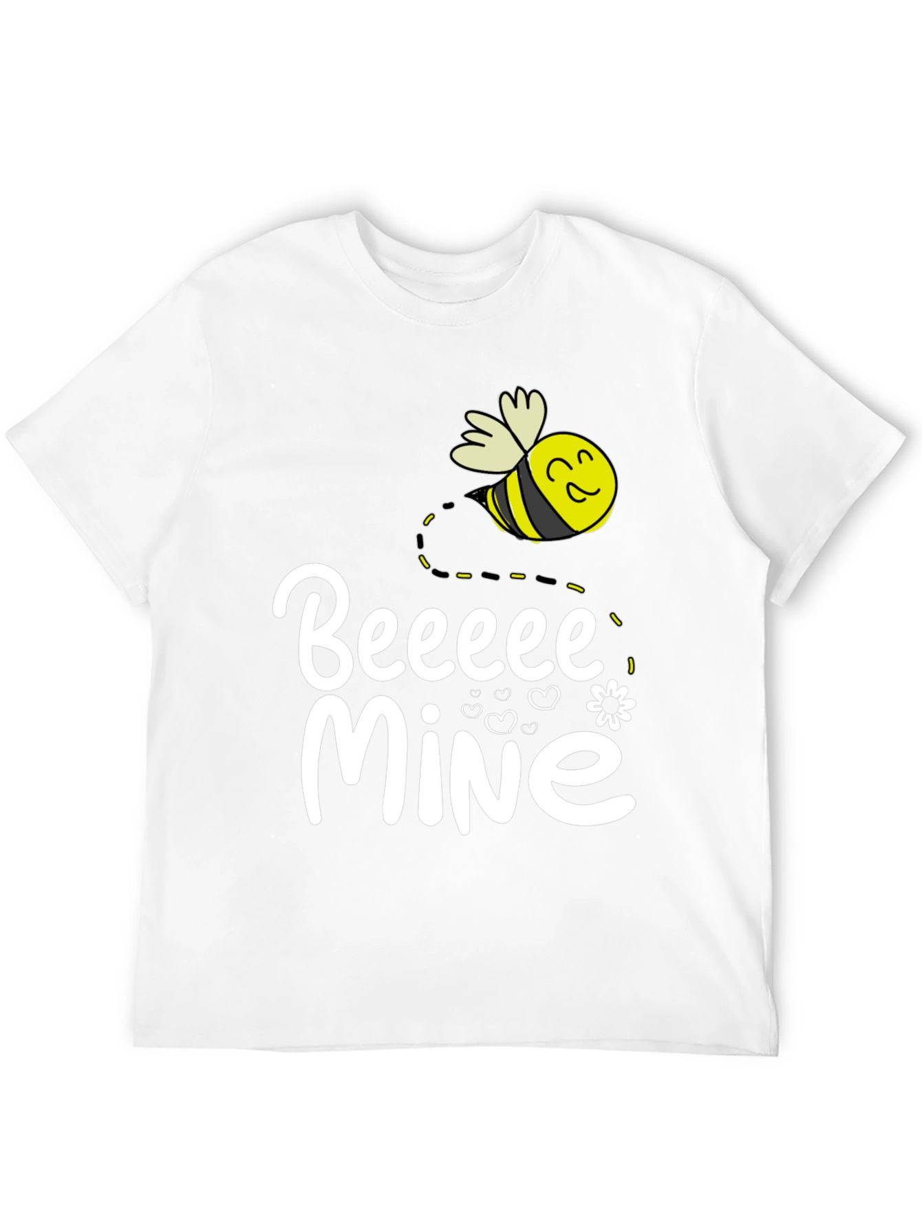 Bee Mine Graphic T-Shirt - Valentines Day Cute Tee