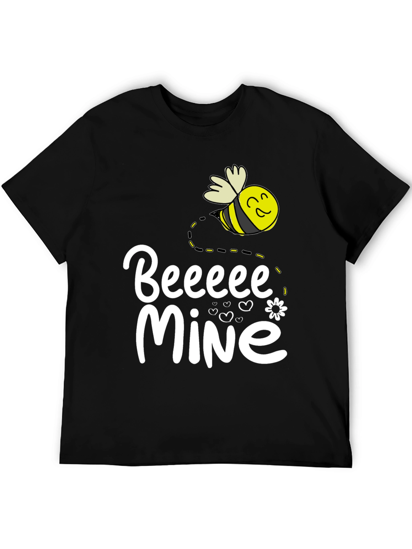 Bee Mine Graphic T-Shirt - Valentines Day Cute Tee