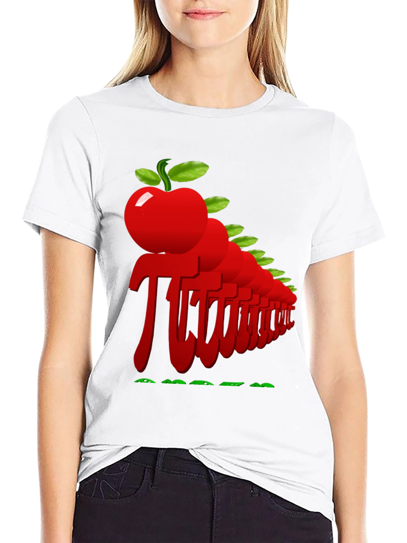 Apple Pi Funny Math T-Shirt