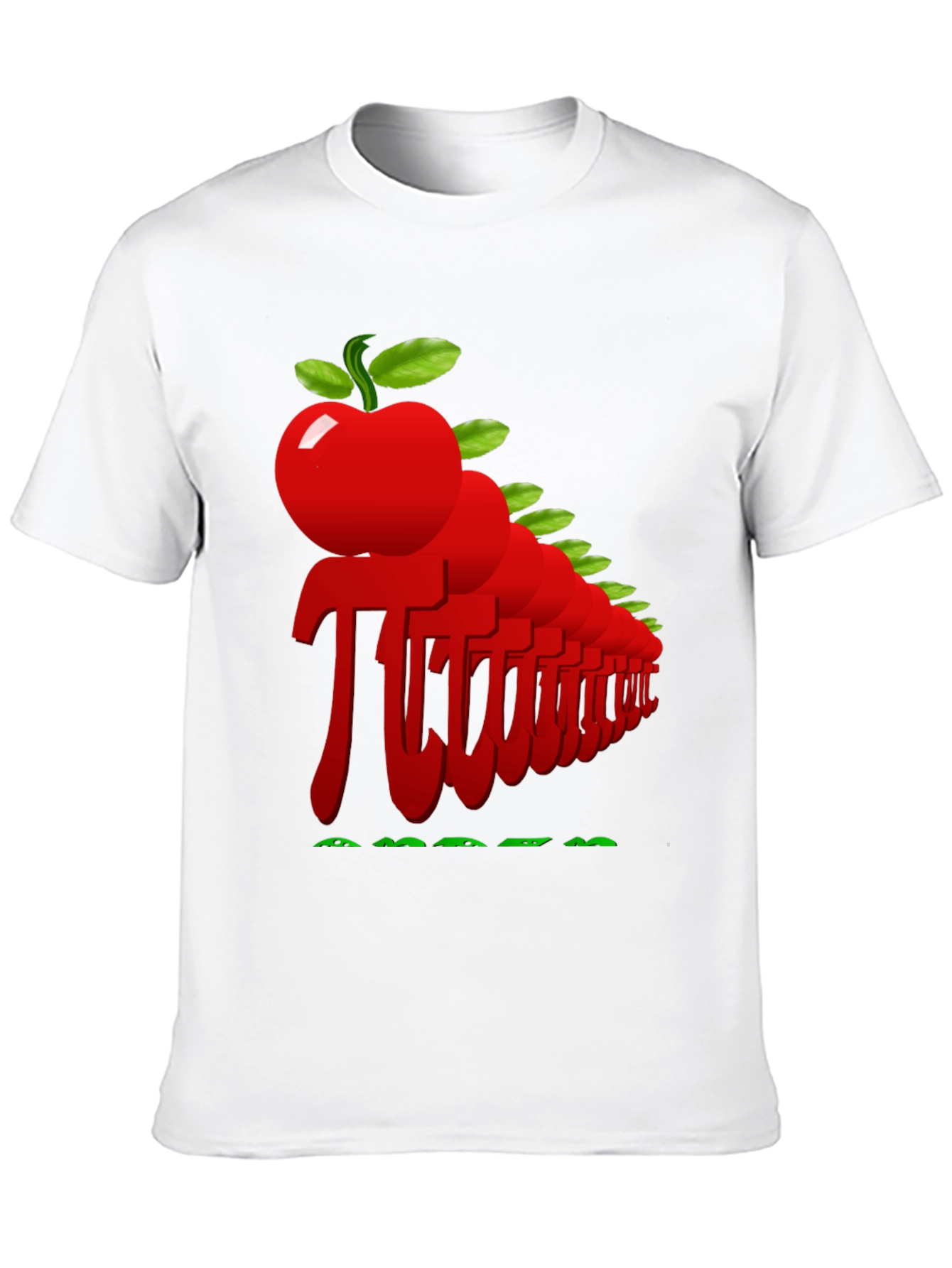 Apple Pi Funny Math T-Shirt