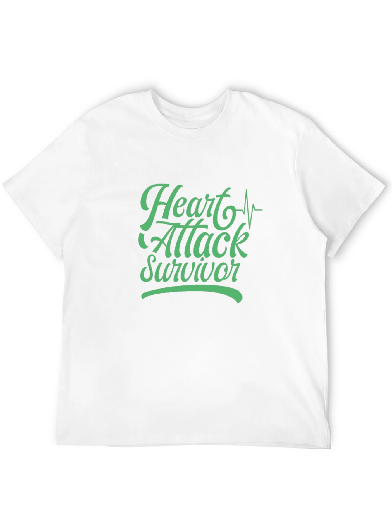 Heart Attack Survivor Tee - Black