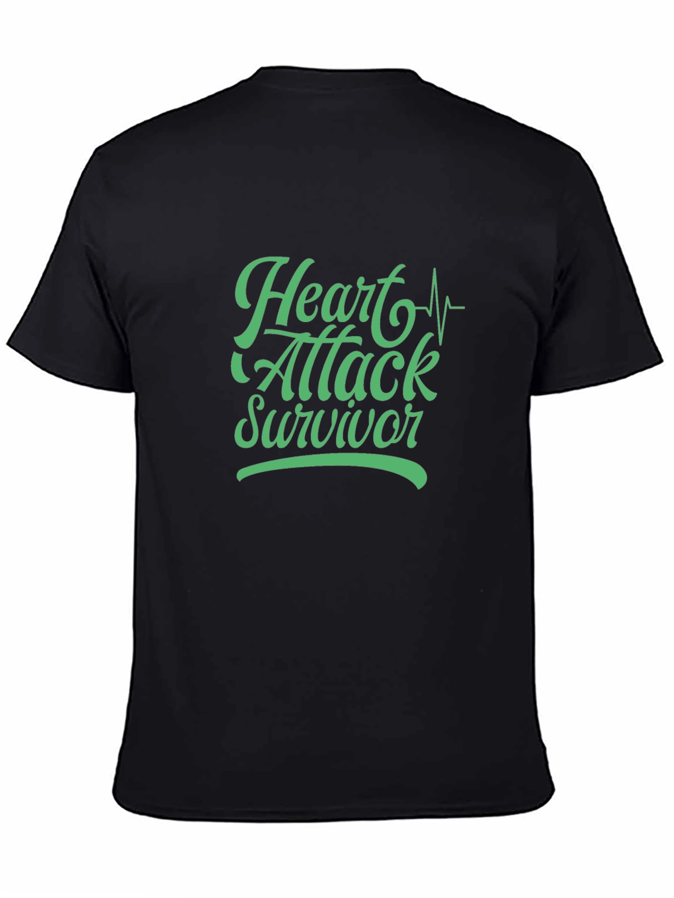 Heart Attack Survivor Tee - Black
