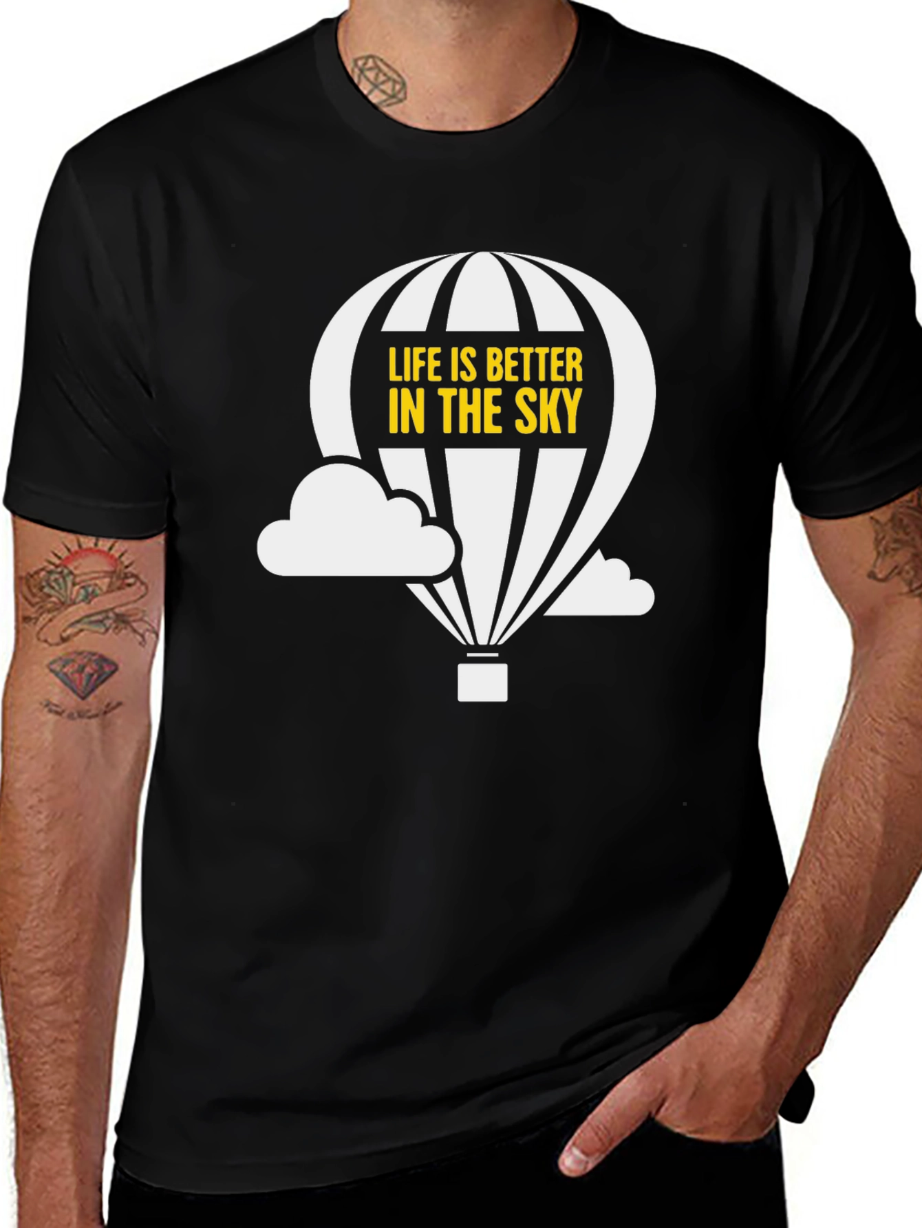 Life Is Better In The Sky Graphic T-Shirt