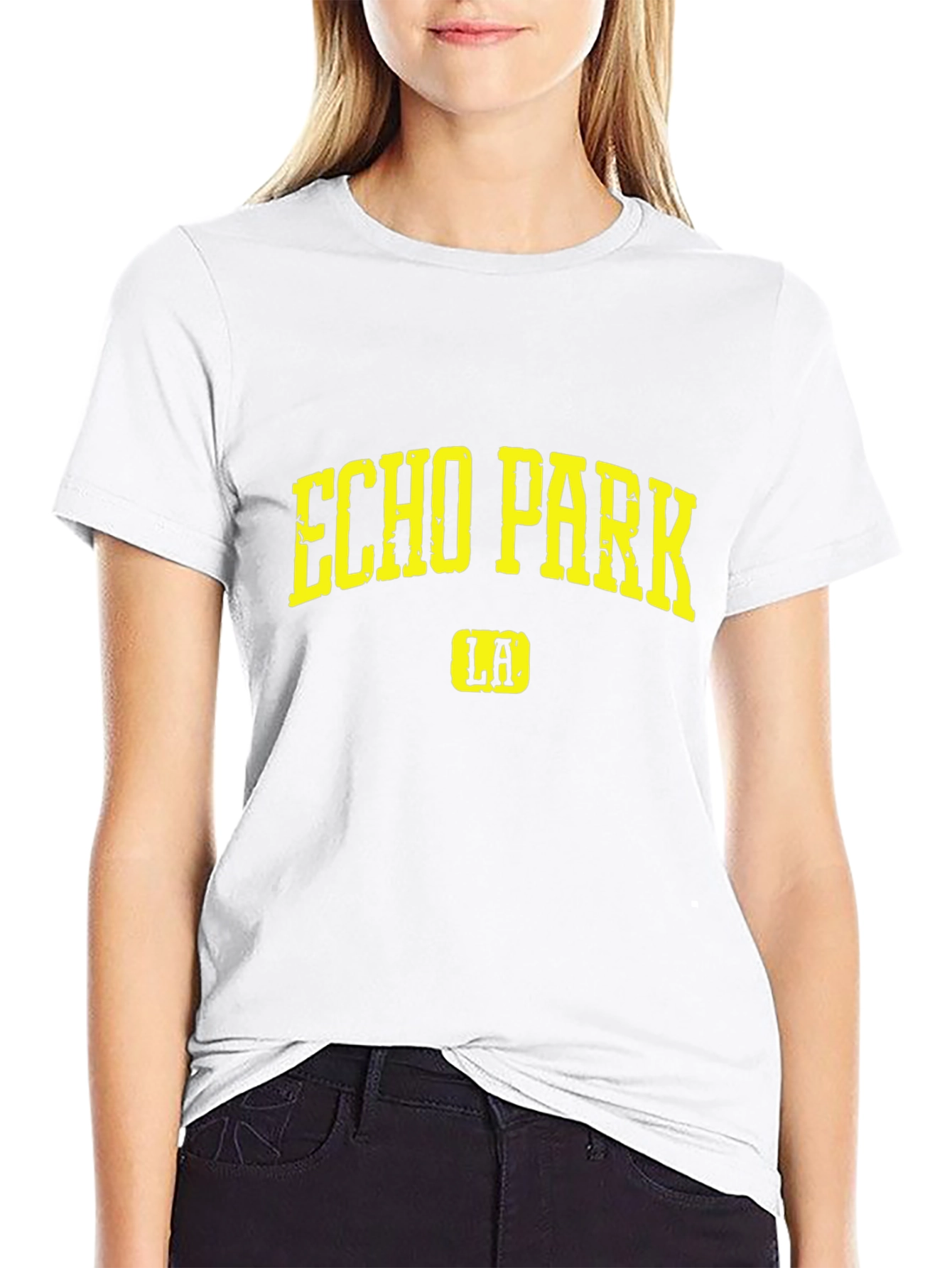 Echo Park LA Graphic Tee - Black