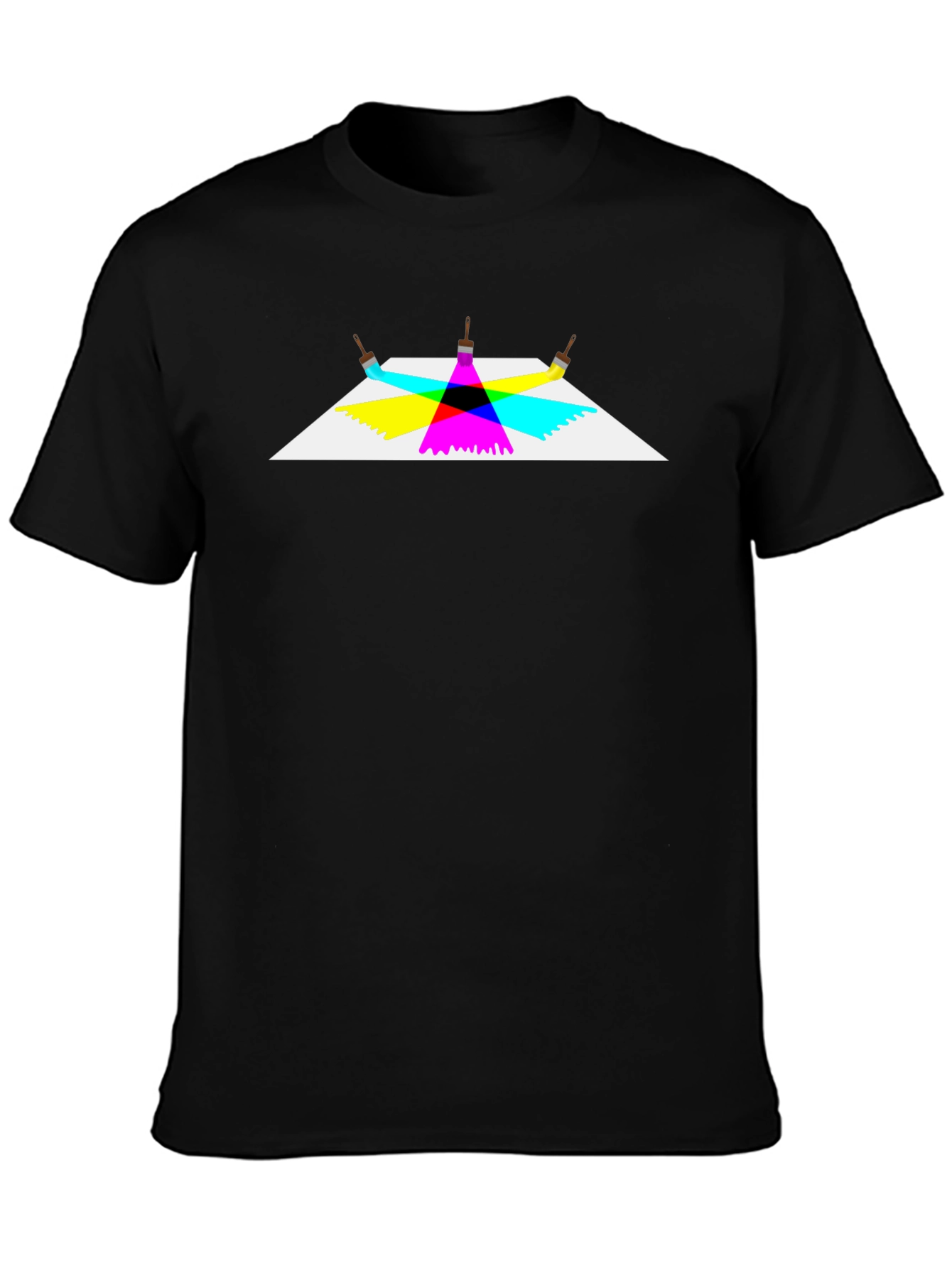 Colorful Paintbrush T-Shirt