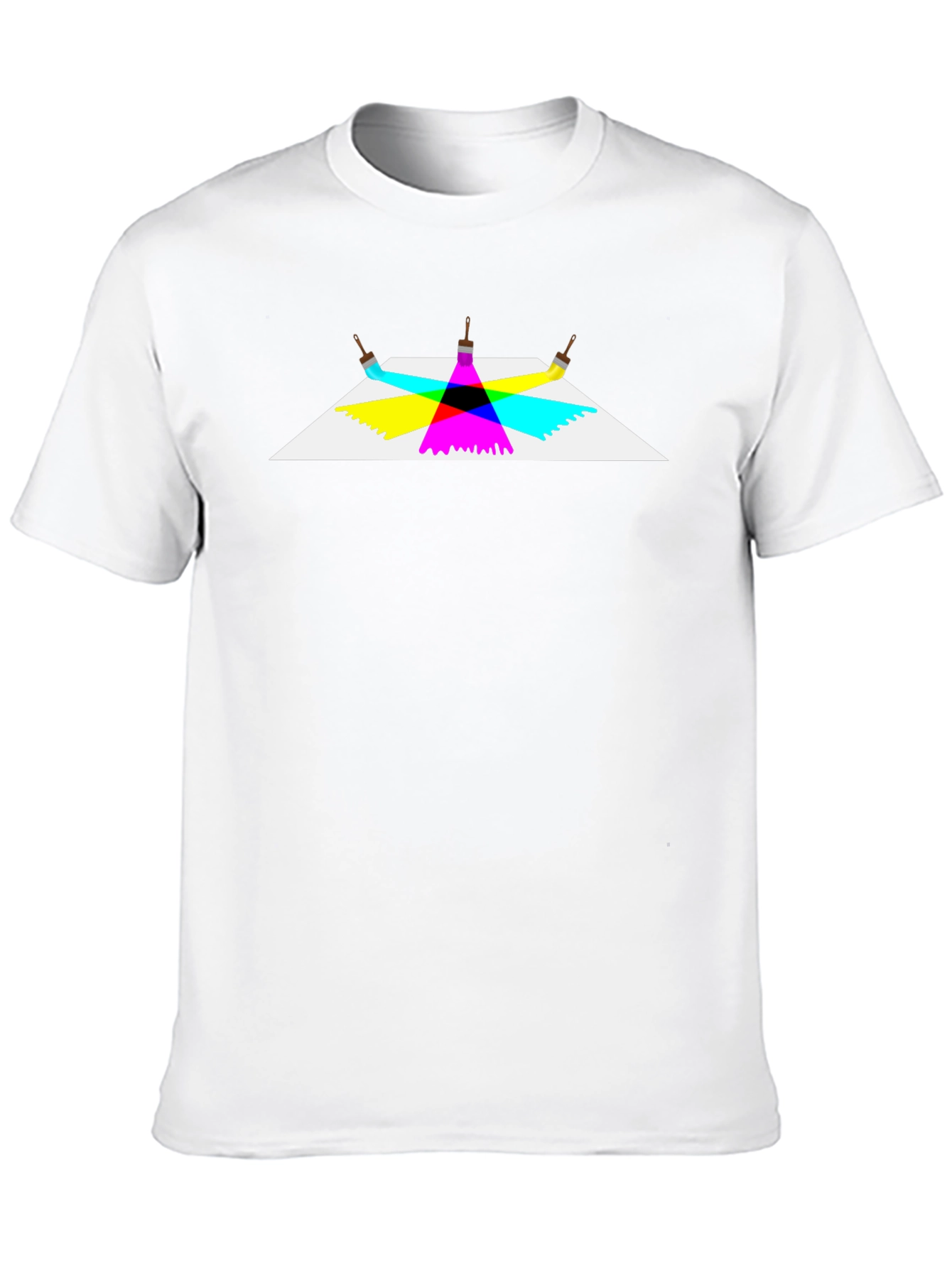 Colorful Paintbrush T-Shirt