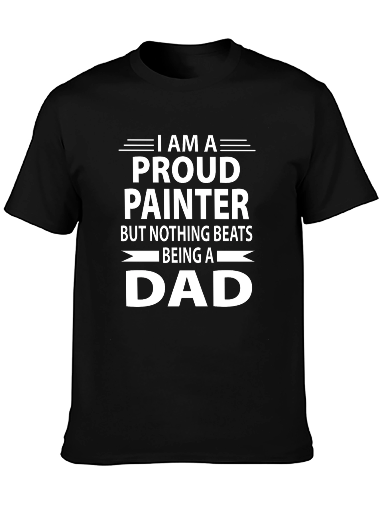 Proud Painter Dad Graphic Tee - Fathers Day Gift