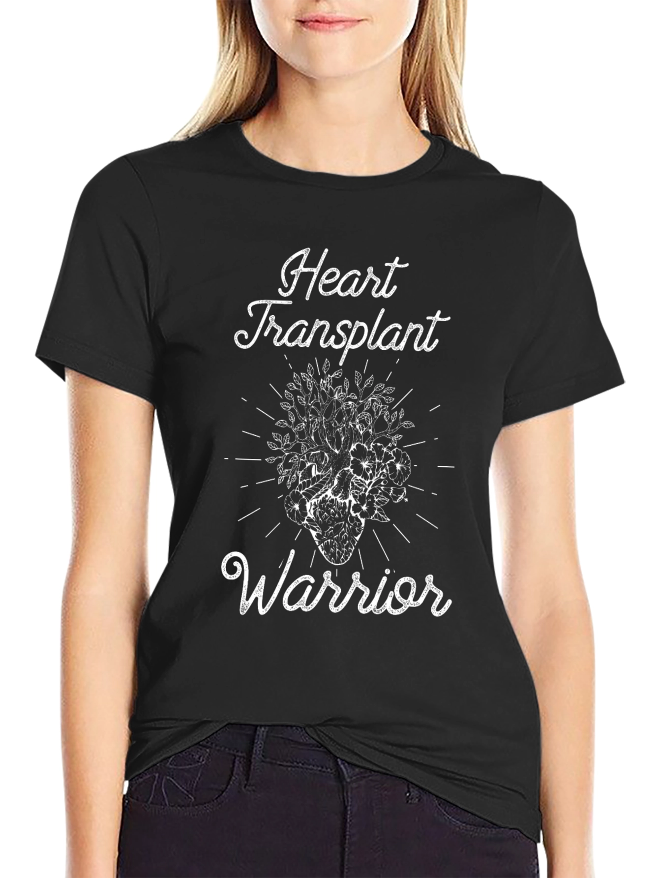 Heart Transplant Warrior Graphic Tee