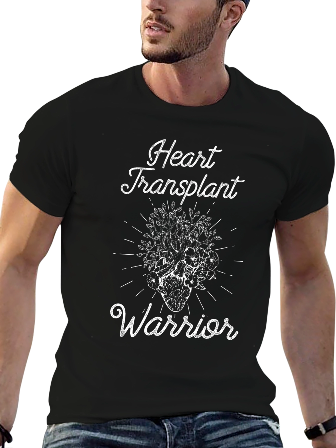 Heart Transplant Warrior Graphic Tee