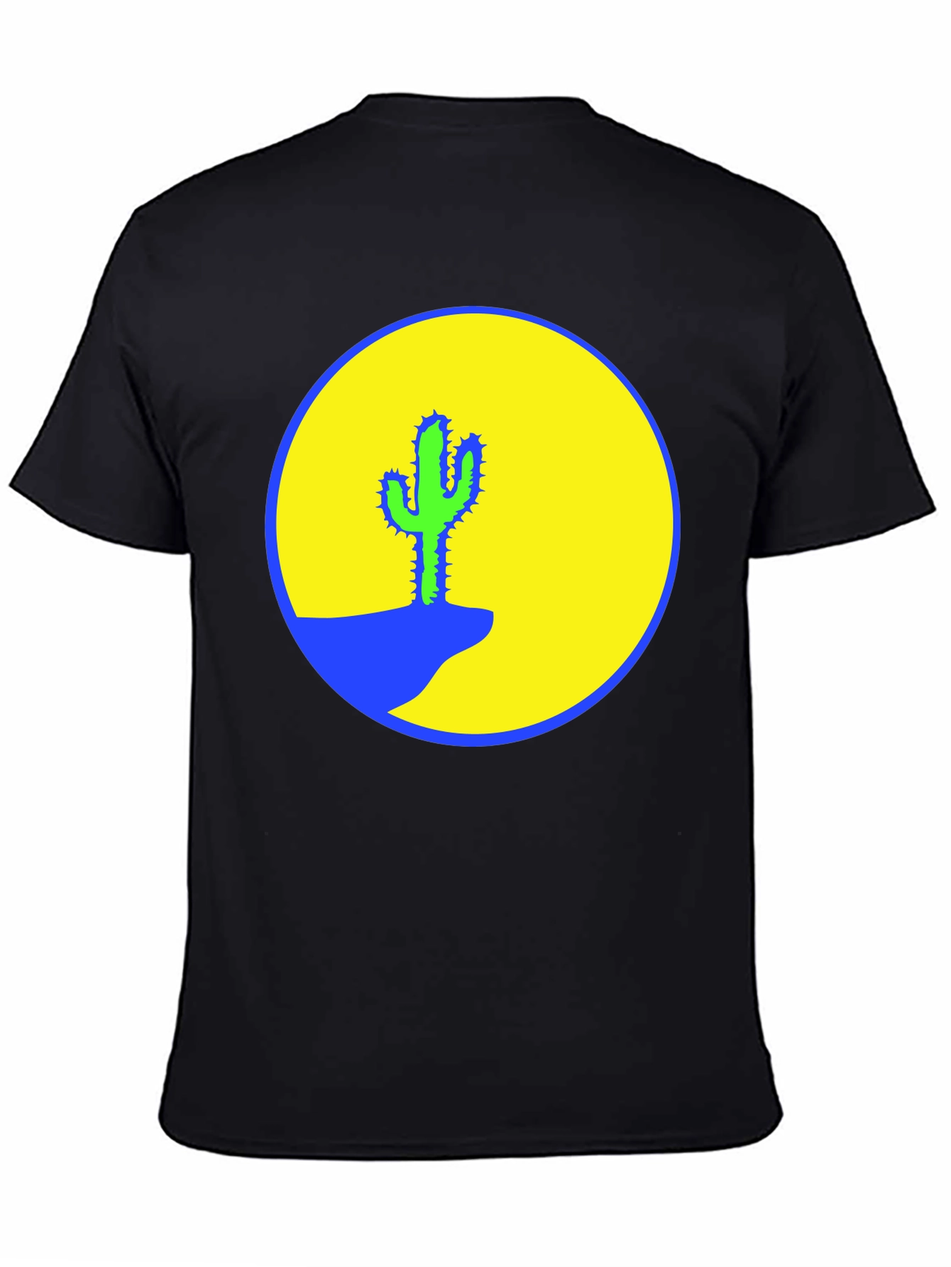 Cactus Graphic Print T-Shirt - Desert Vibes