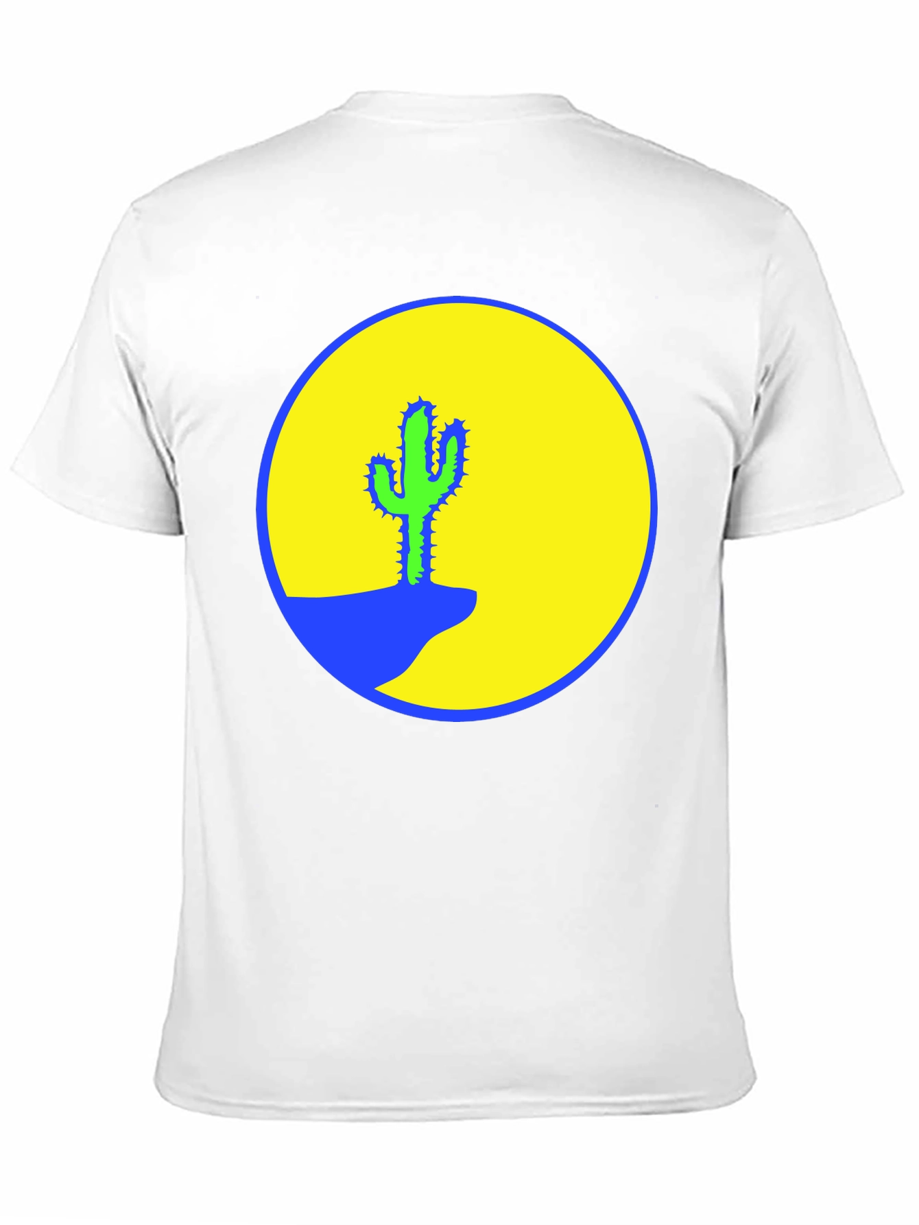 Cactus Graphic Print T-Shirt - Desert Vibes