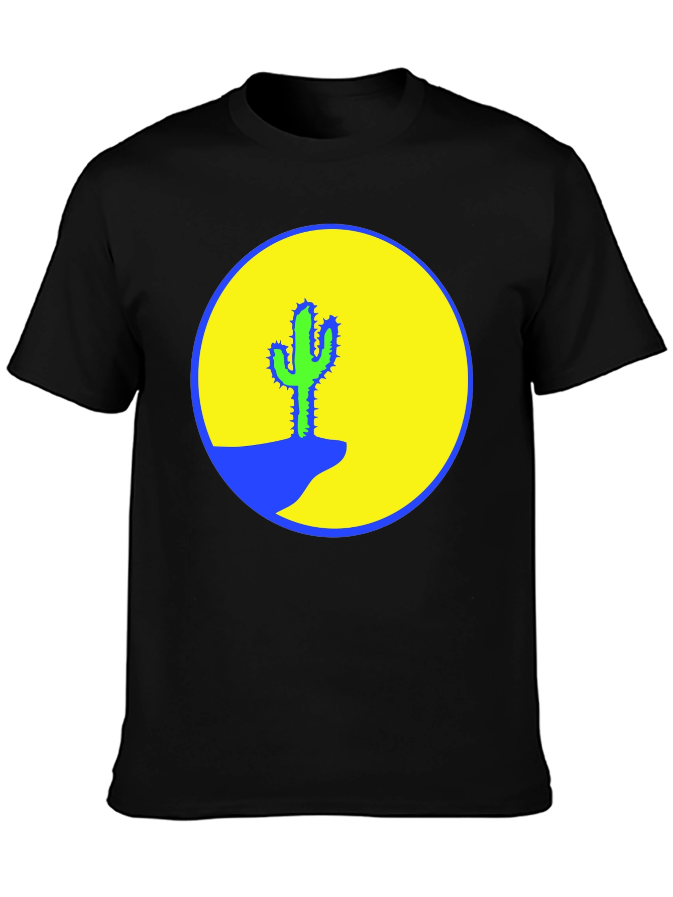 Cactus Graphic Print T-Shirt - Desert Vibes