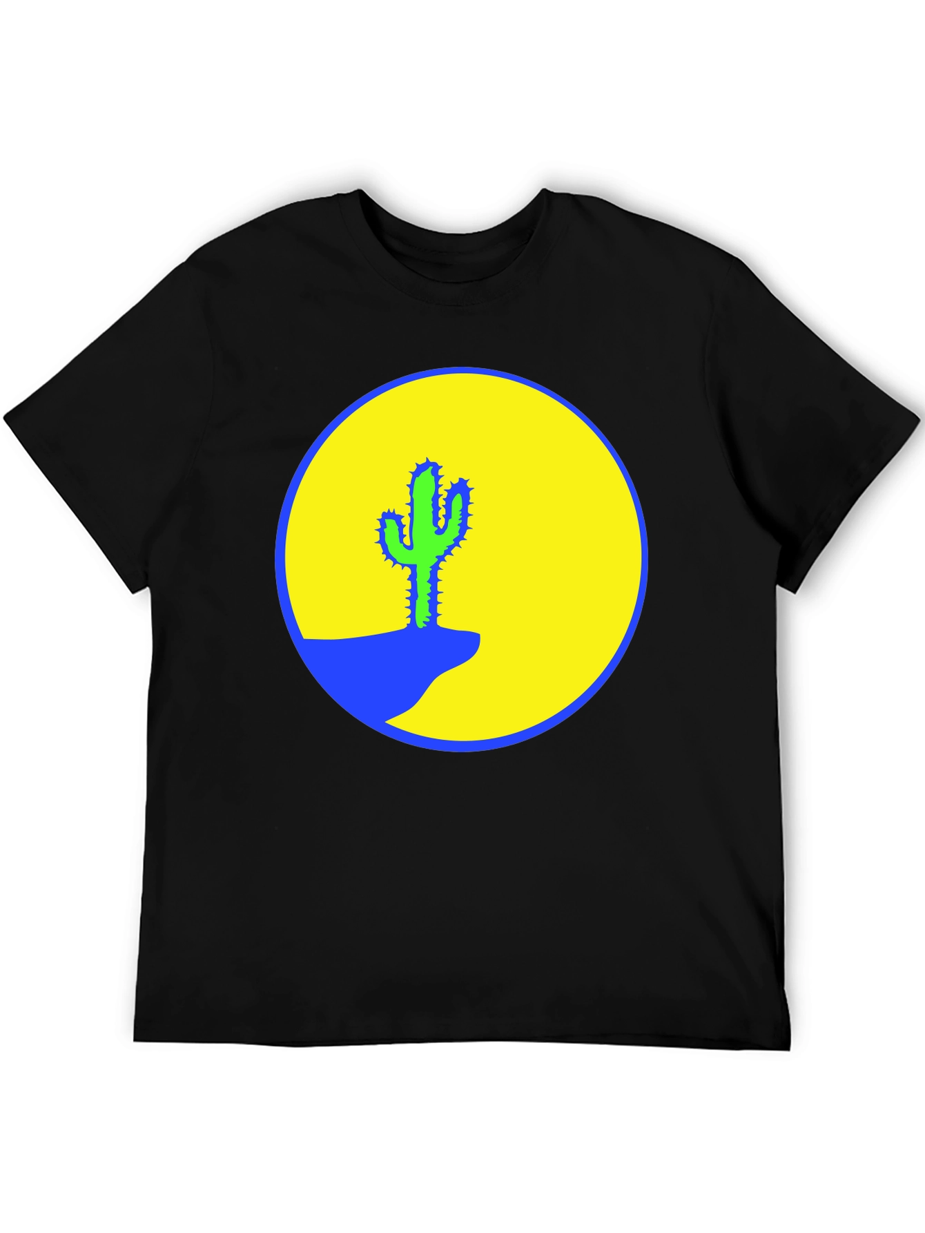 Cactus Graphic Print T-Shirt - Desert Vibes