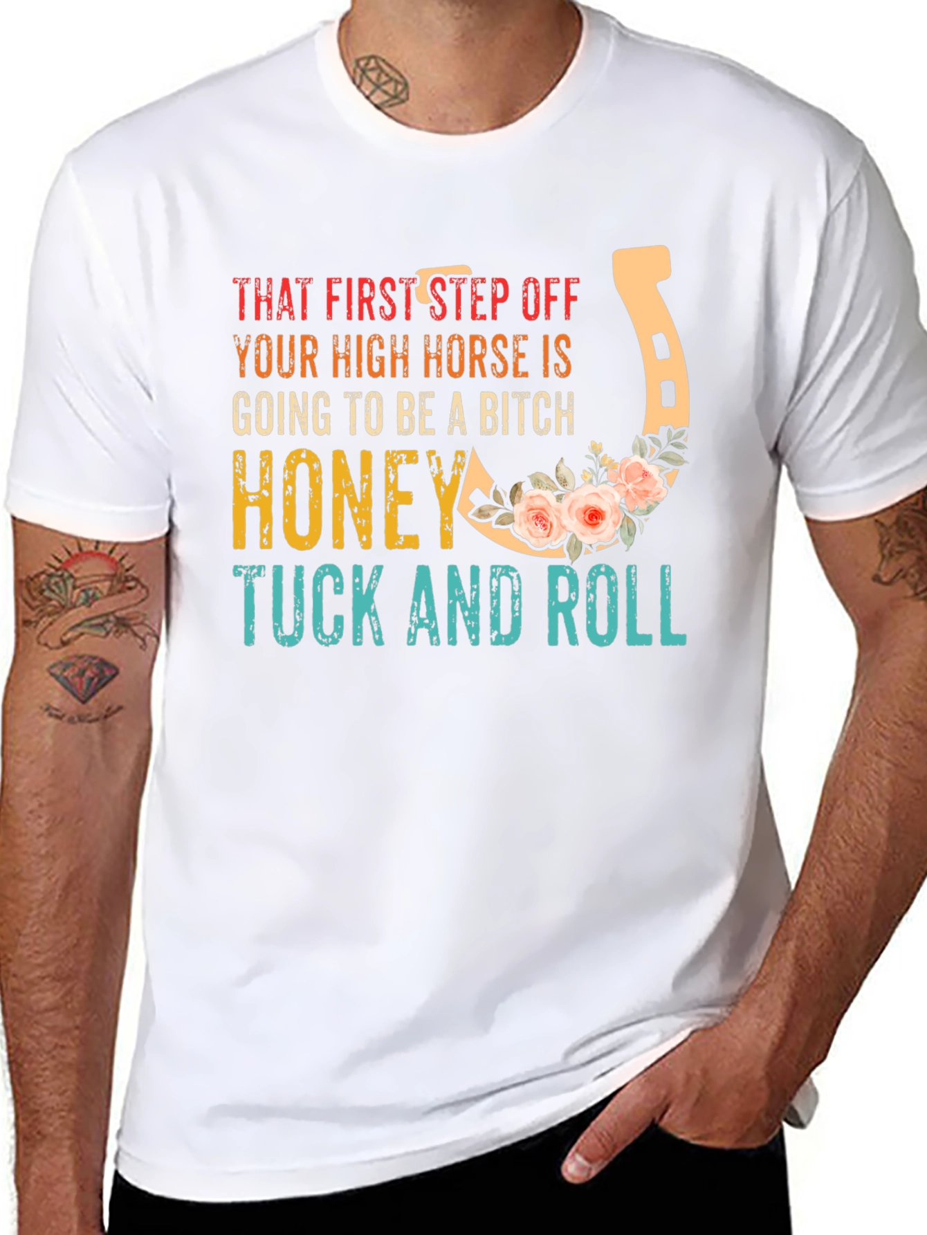 Funny Horseshoe Graphic Tee