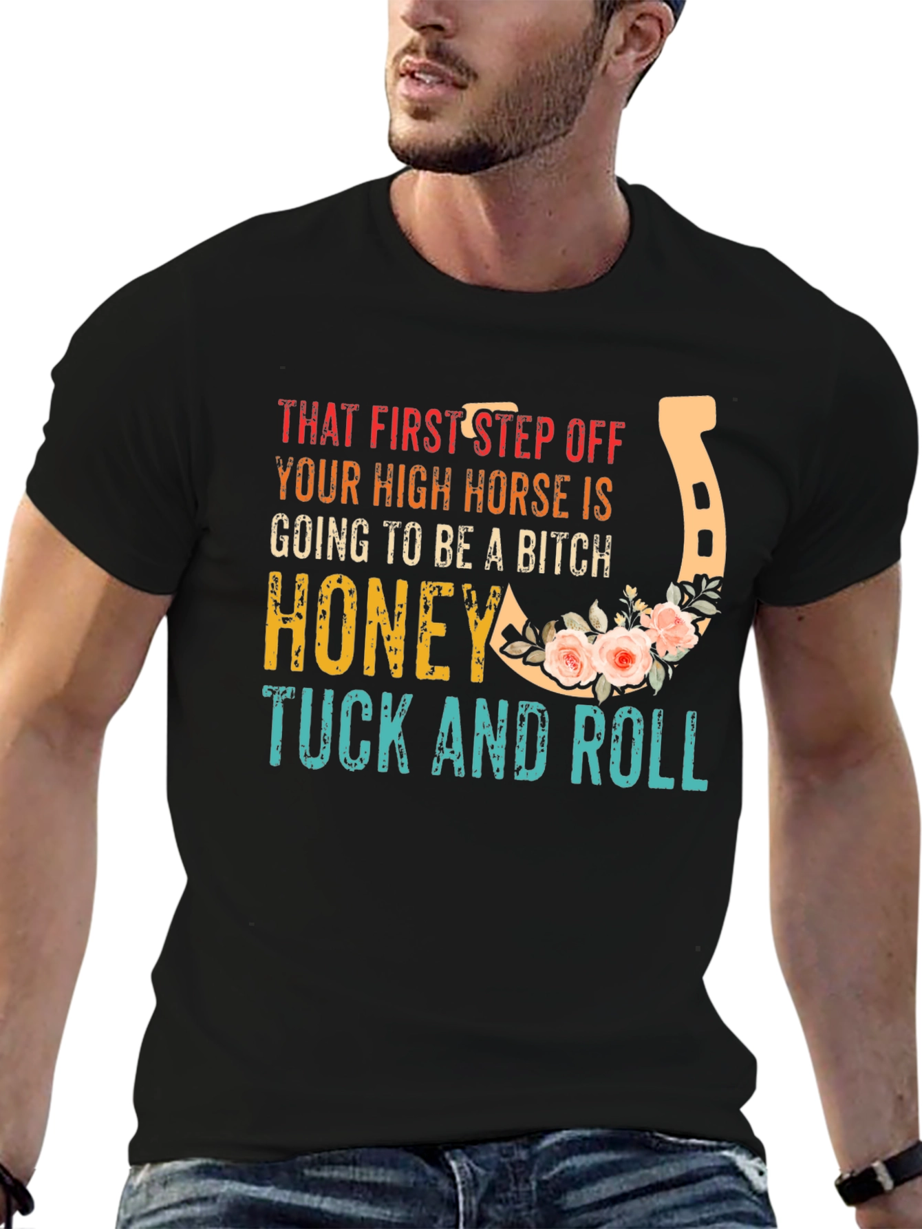 Funny Horseshoe Graphic Tee