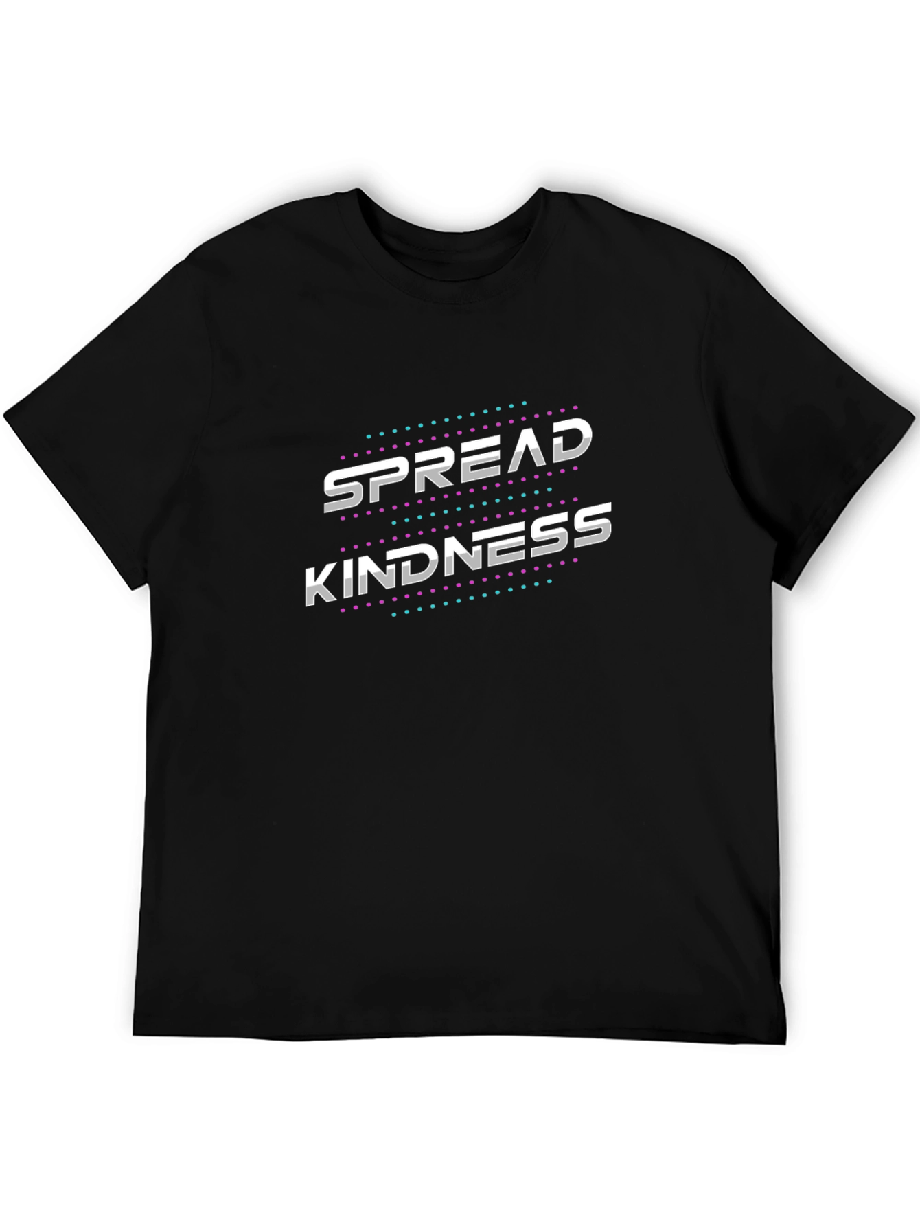 Spread Kindness Graphic Tee - Black T-Shirt