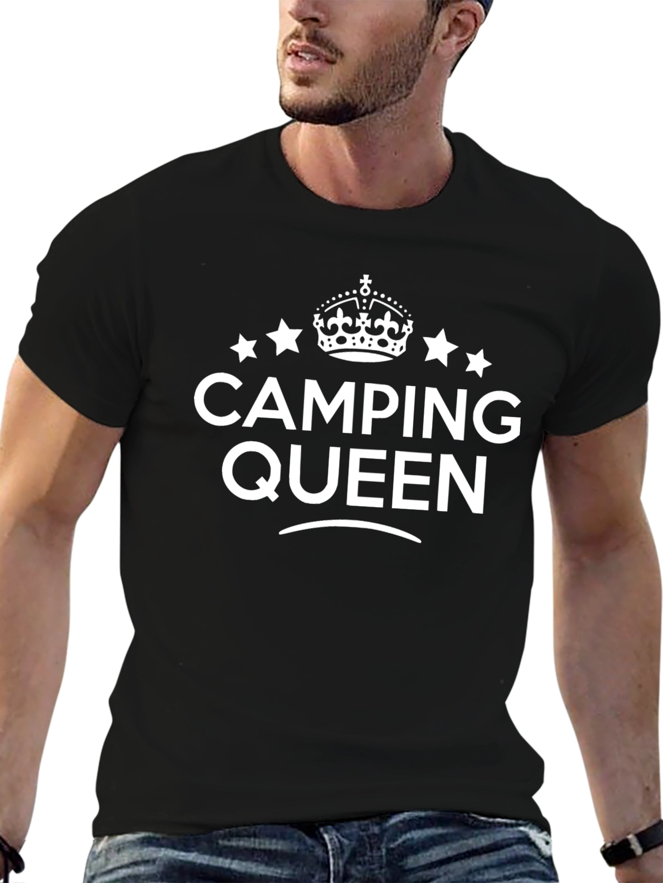 Camping Queen Graphic T-Shirt