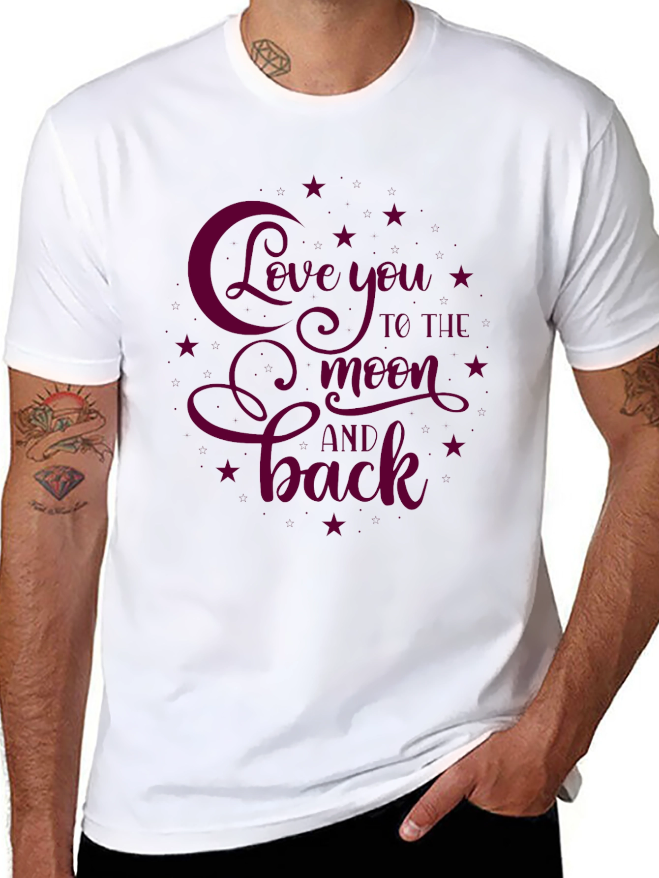 Love You to the Moon and Back Graphic Tee