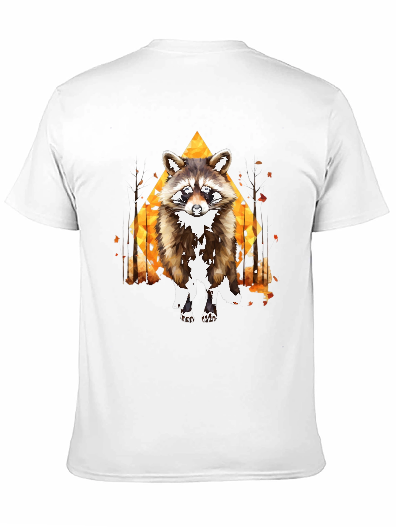 Raccoon Graphic Tee - Mens Black T-Shirt