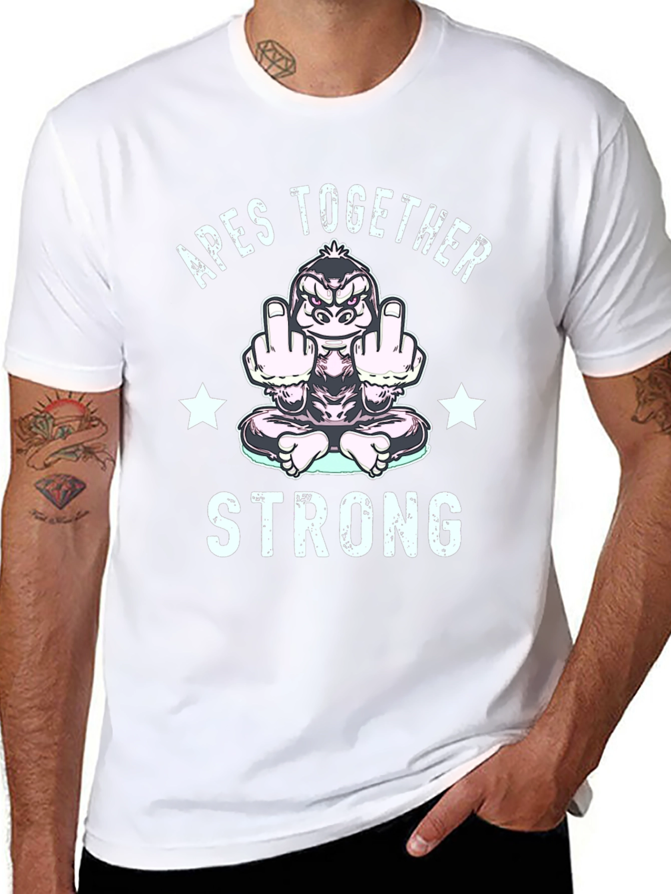 Apes Together Strong Graphic Tee