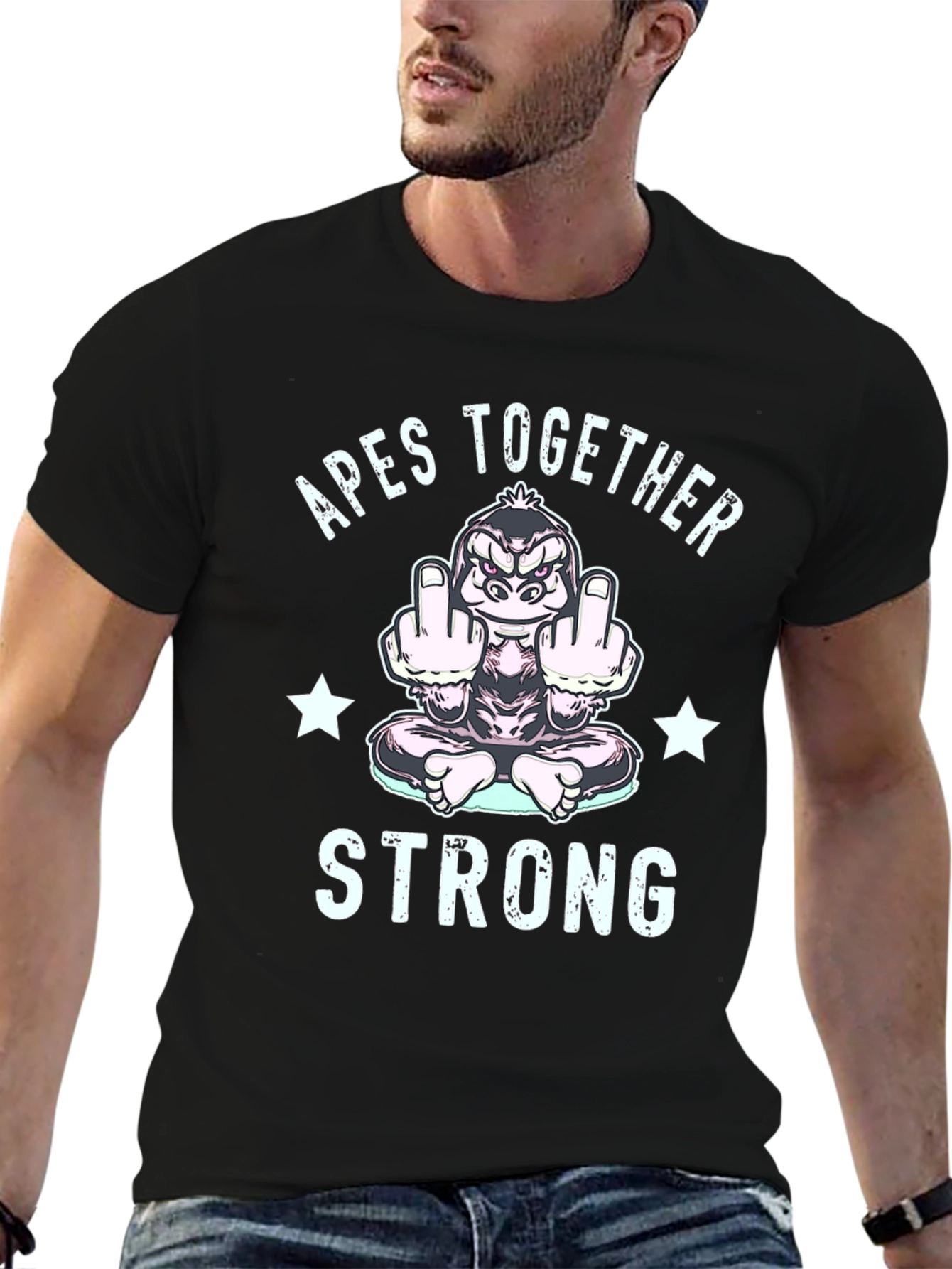 Apes Together Strong Graphic Tee