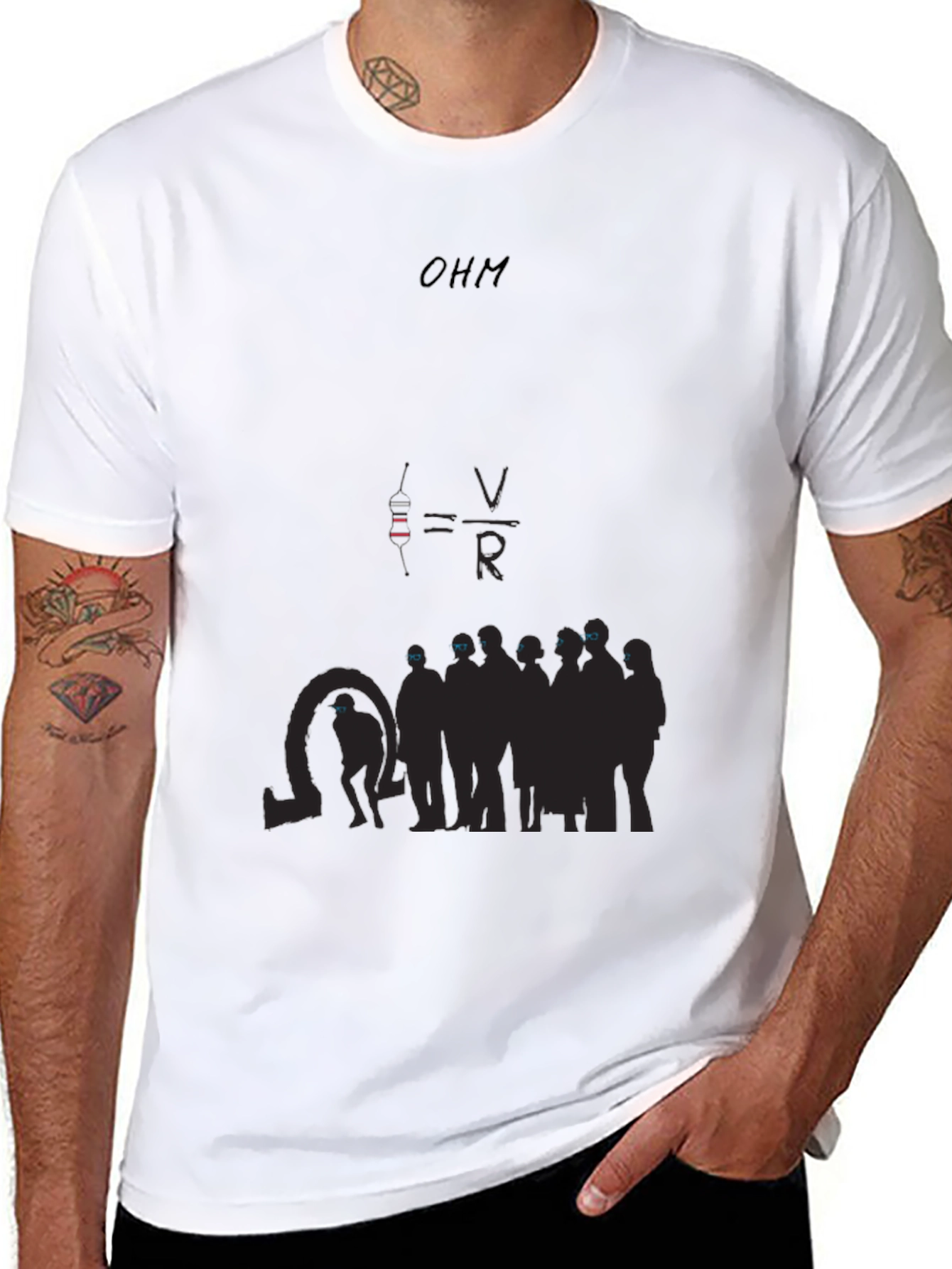 Ohms Law Graphic T-Shirt - Science Nerd Apparel