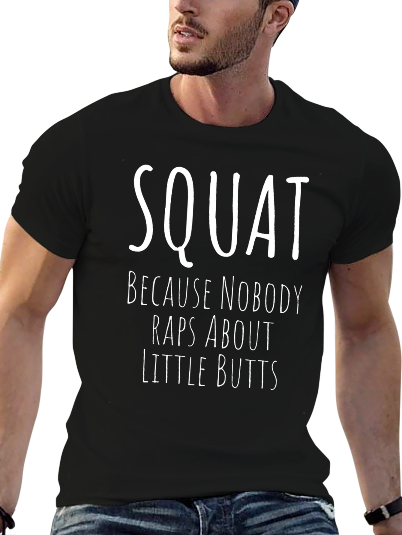 Squat Funny Gym Workout T-Shirt