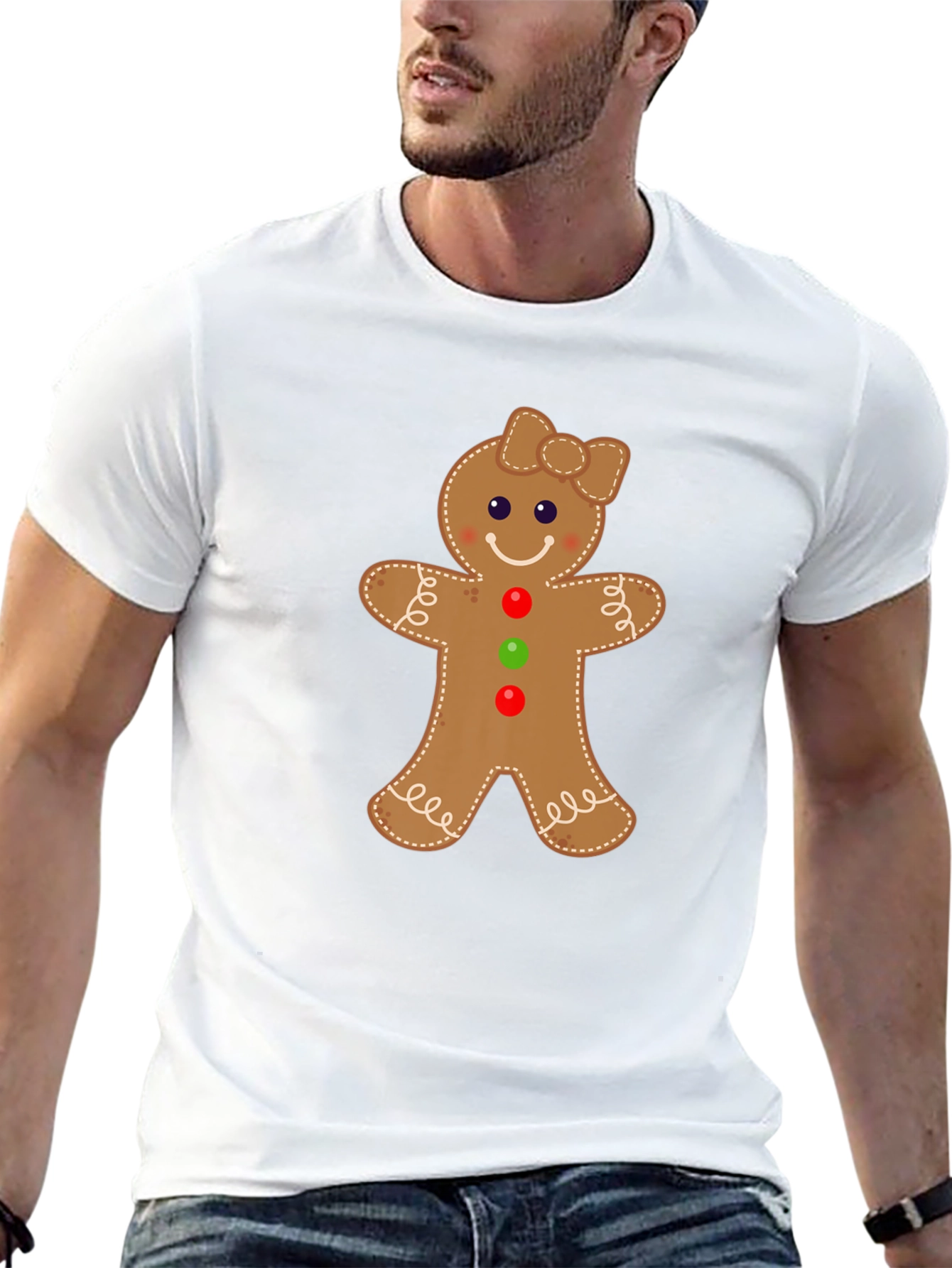 Gingerbread Man Holiday T-Shirt