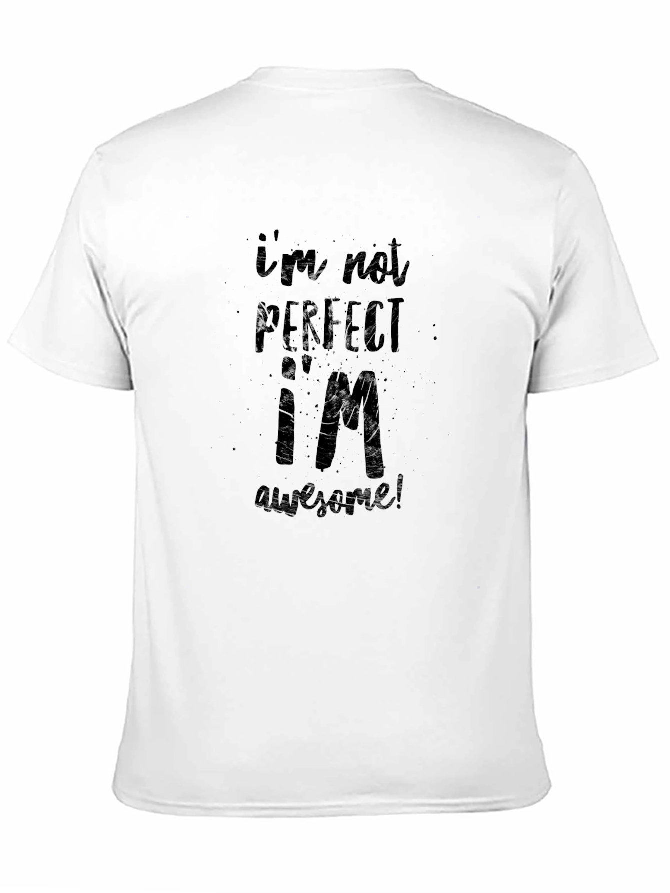 Awesome Statement Black T-Shirt
