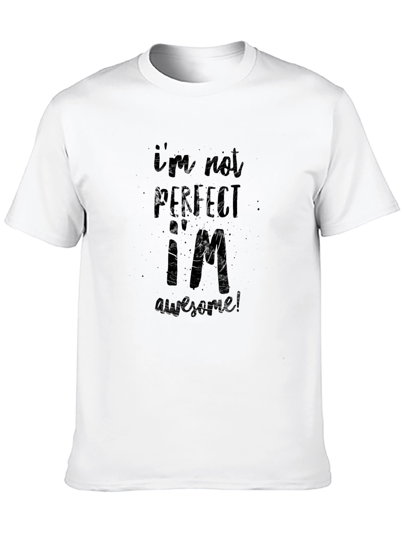 Awesome Statement Black T-Shirt