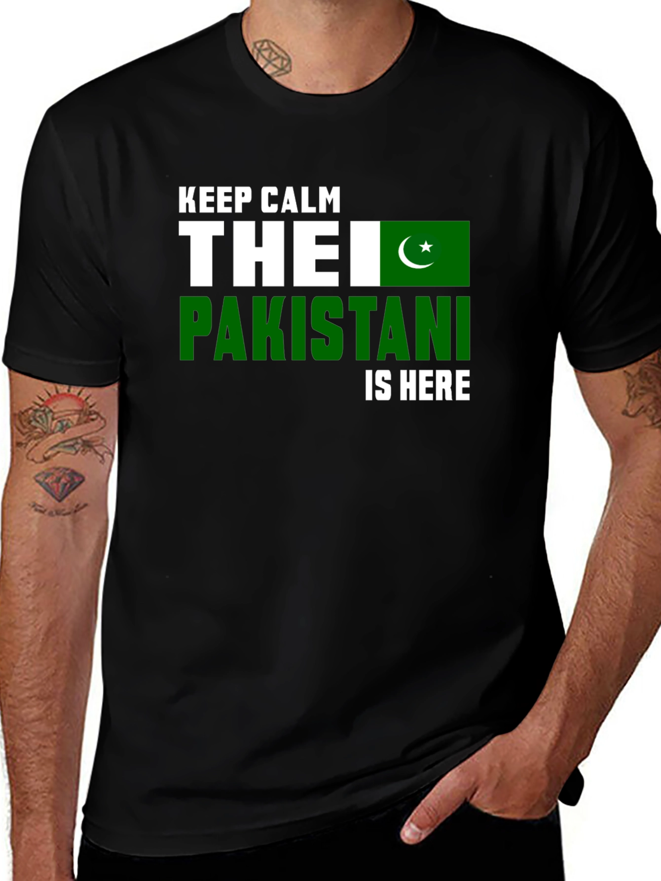 Keep Calm Pakistani T-Shirt - National Pride Tee