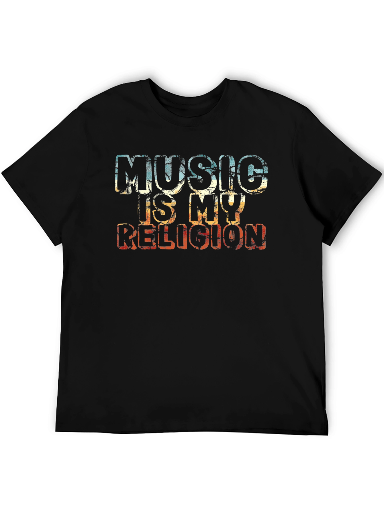 Music is My Religion Graphic T-Shirt