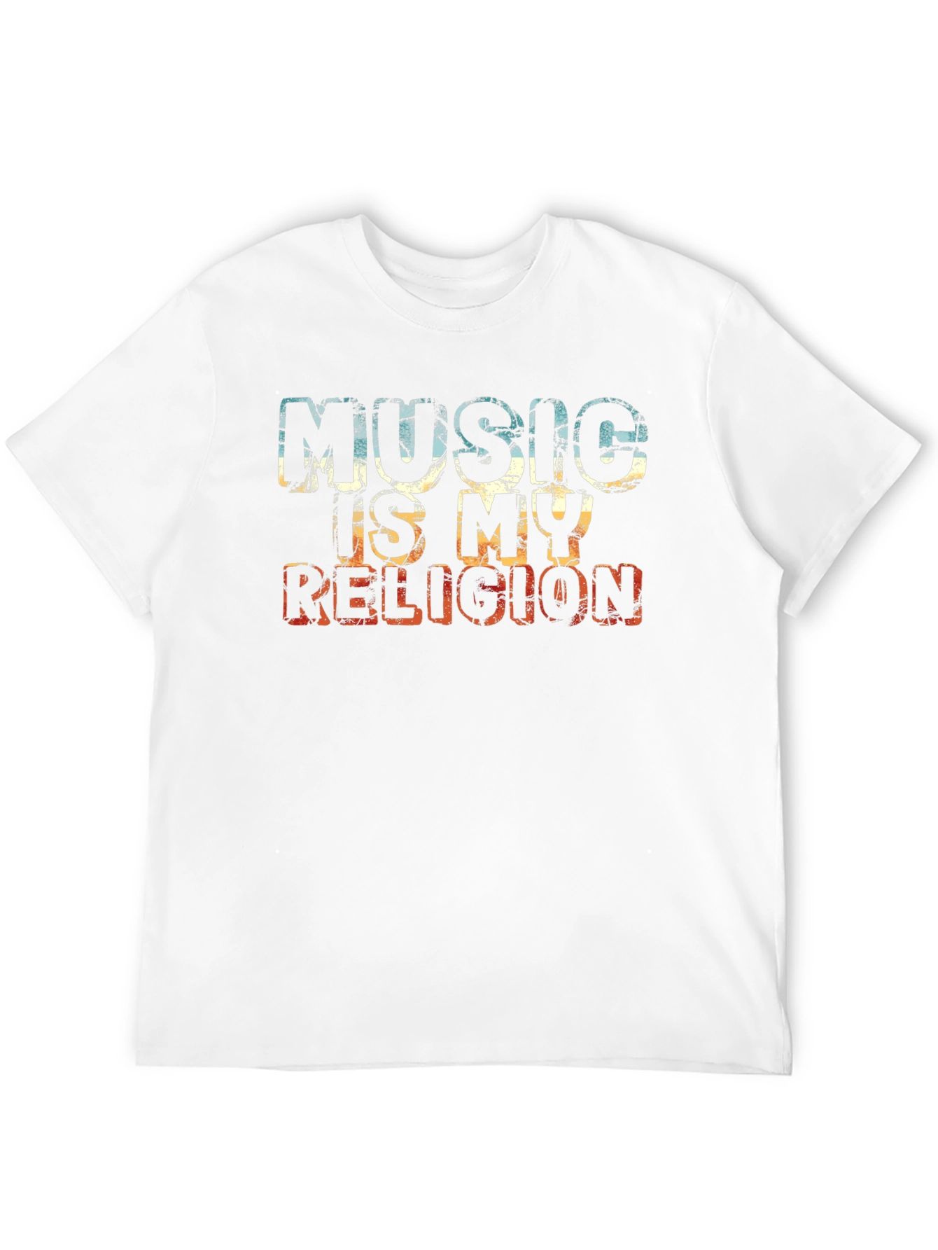 Music is My Religion Graphic T-Shirt
