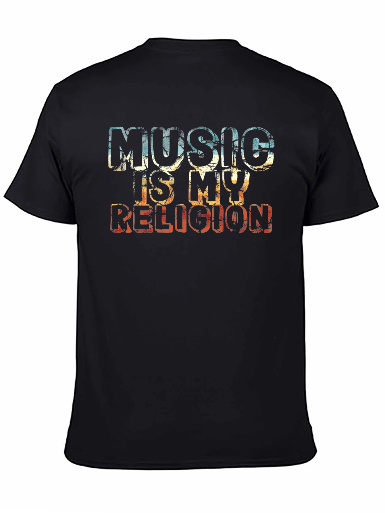 Music is My Religion Graphic T-Shirt