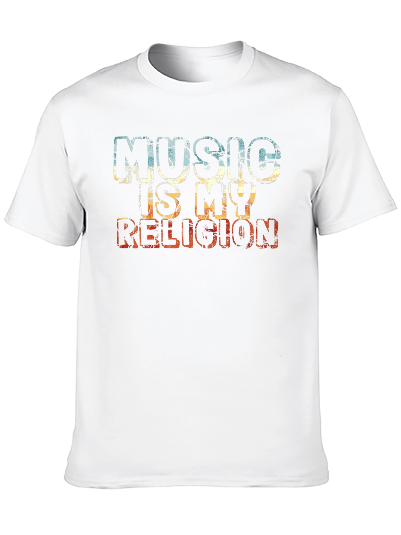 Music is My Religion Graphic T-Shirt