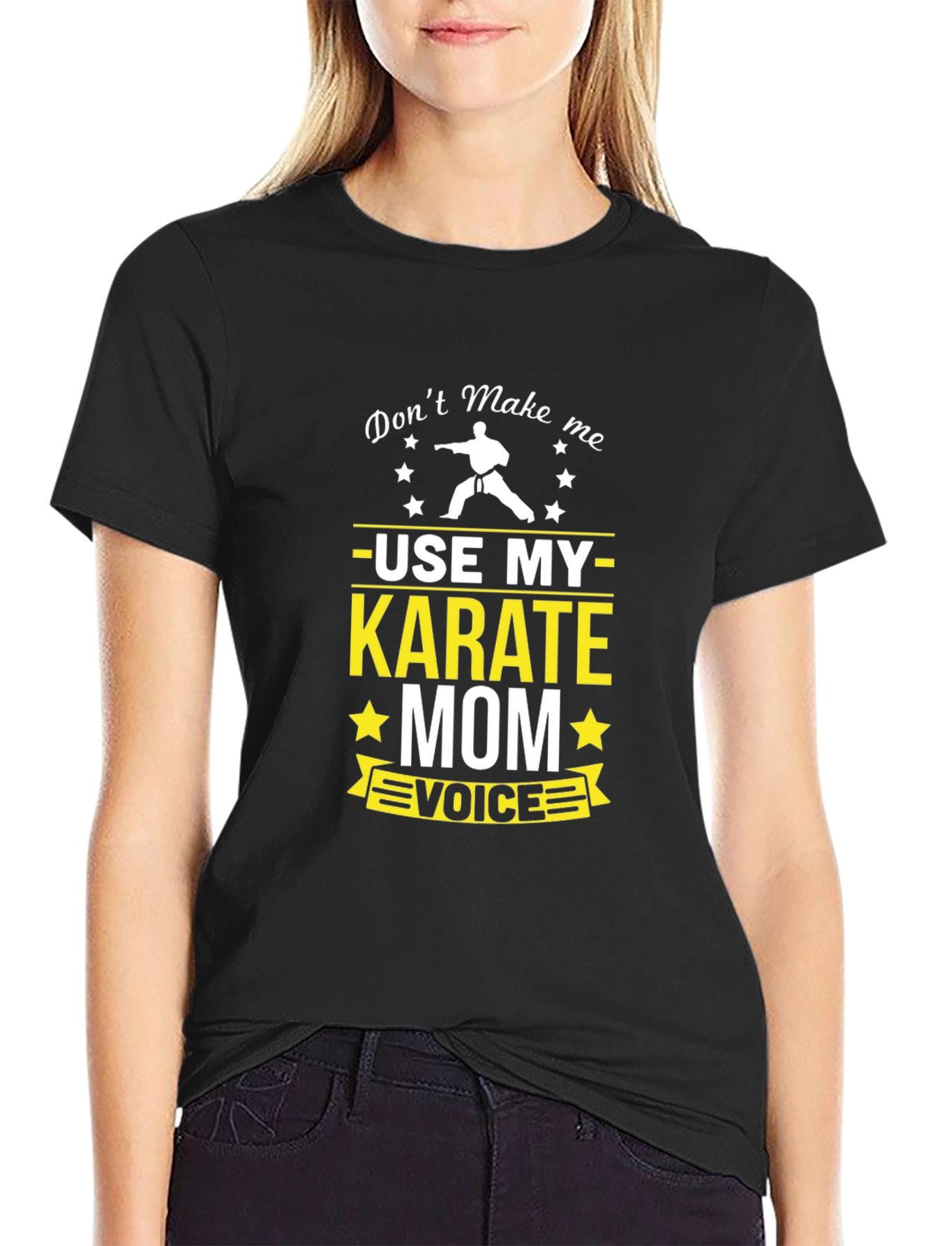 Karate Mom T-Shirt - Funny Graphic Tee