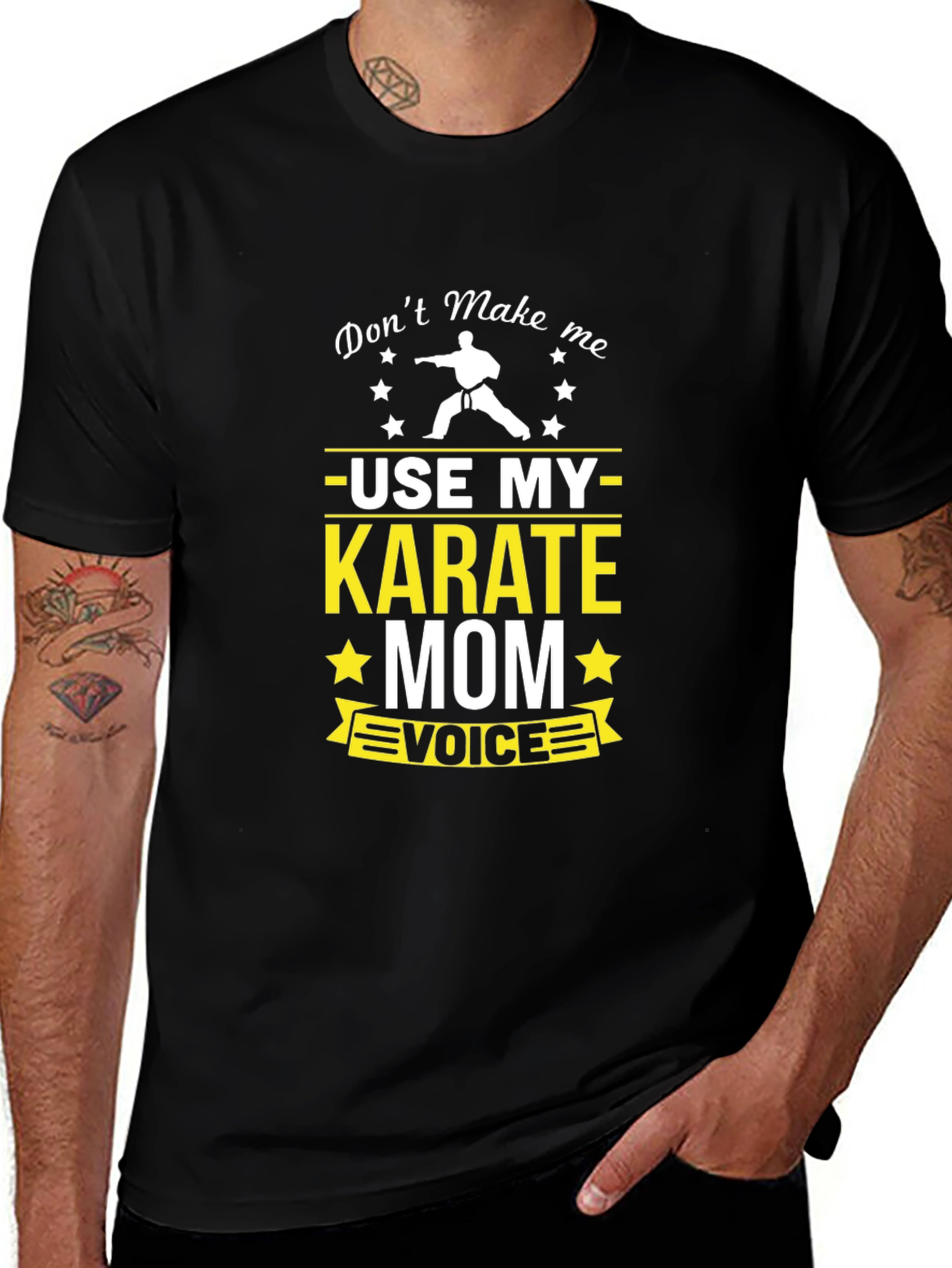 Karate Mom T-Shirt - Funny Graphic Tee