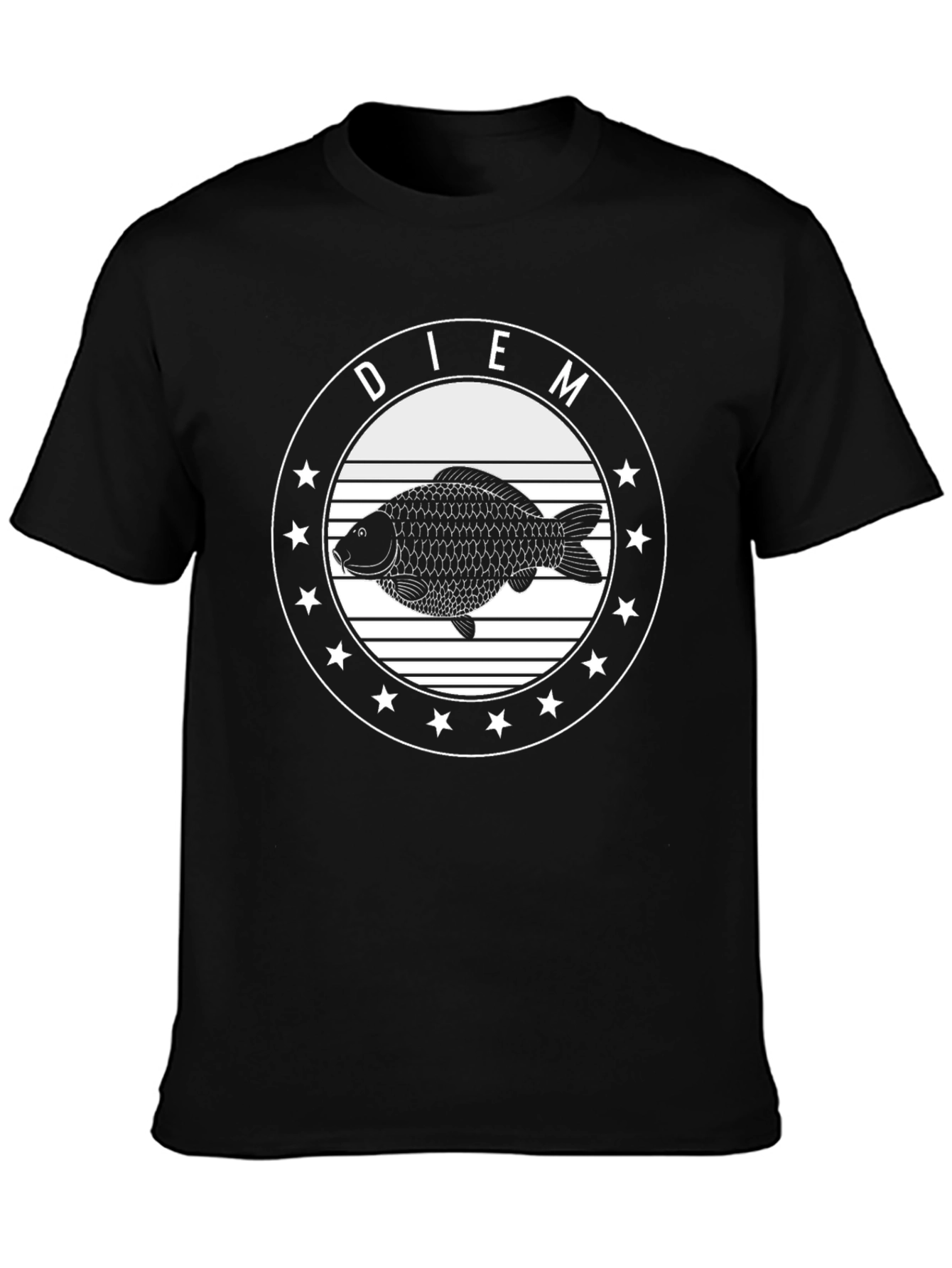 DIEM Graphic T-Shirt - Fish Design